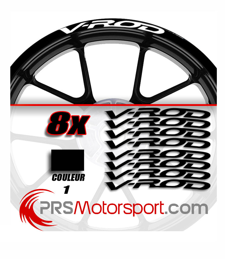 Stickers bord de jante HARLEY DAVIDSON V-ROD