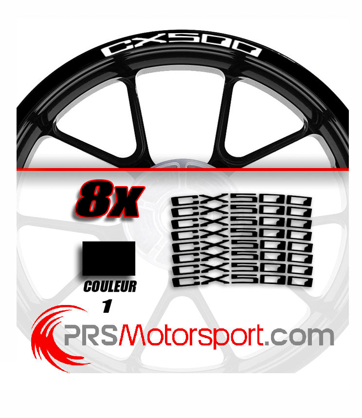 Stickers bord de jante HONDA CX500
