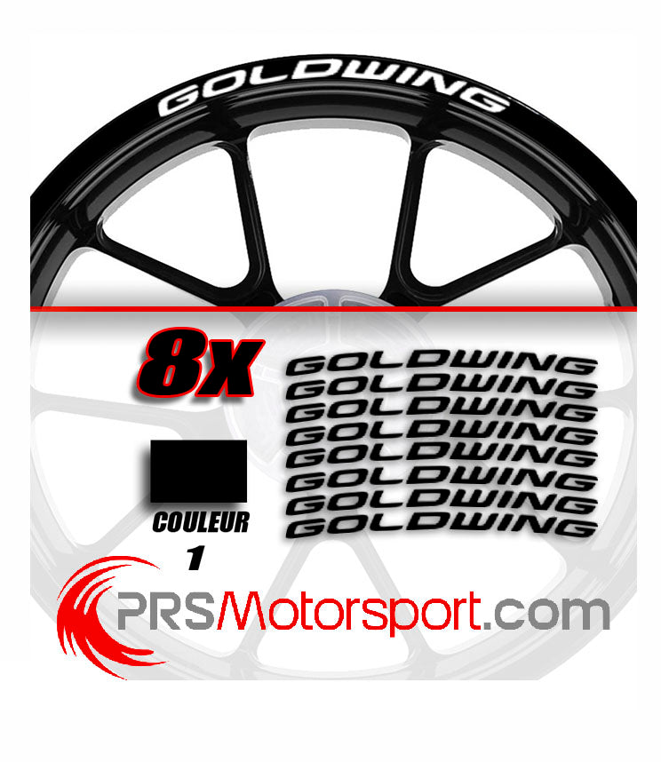 Stickers bord de jante HONDA GOLDWING