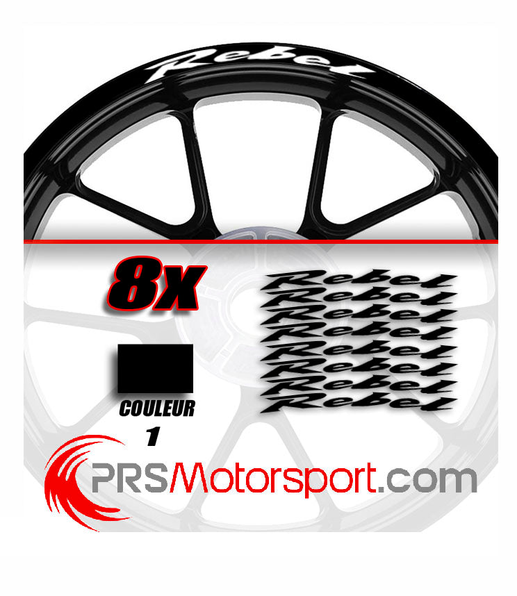 Stickers bord de jante HONDA REBEL
