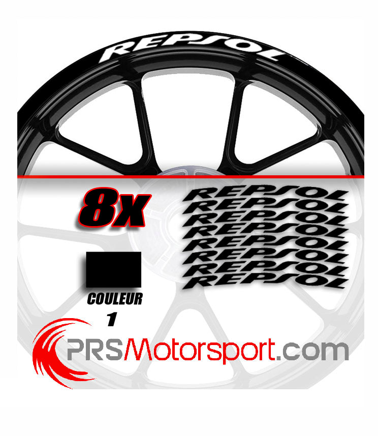 Stickers bord de jante HONDA REPSOL