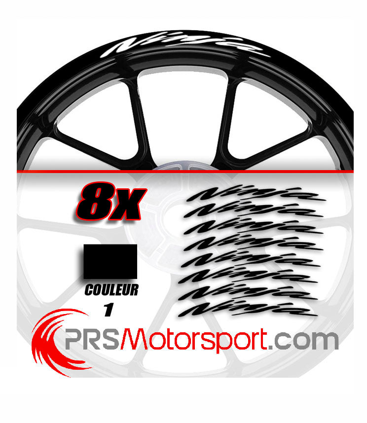 Stickers bord de jante KAWASAKI NINJA