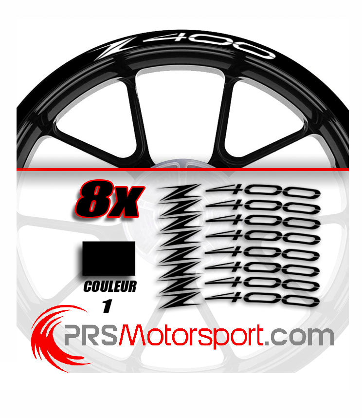 Stickers bord de jante KAWASAKI Z400