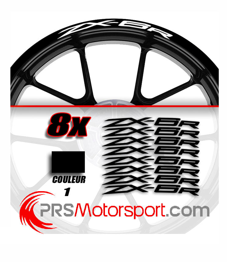 Stickers bord de jante KAWASAKI ZX-6R 2