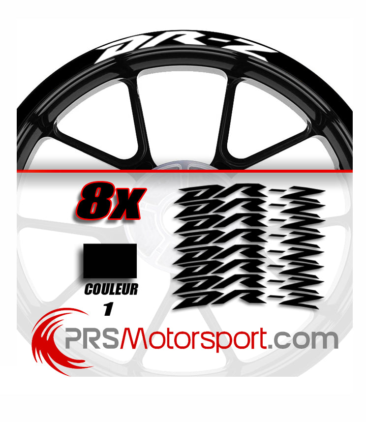 Stickers bord de jante SUZUKI DR-Z