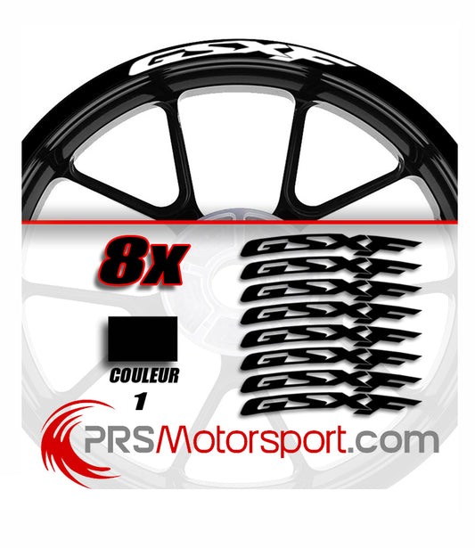 Stickers bord de jante SUZUKI GSXF