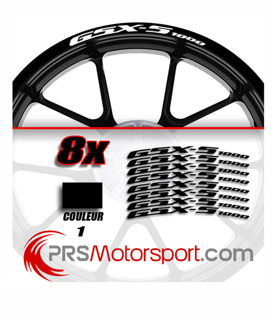 Stickers bord de jante SUZUKI GSX-S 1000