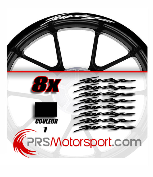 Stickers bord de jante SUZUKI SAVAGE