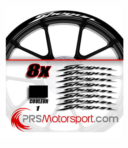 Stickers bord de jante SUZUKI SHOGUN