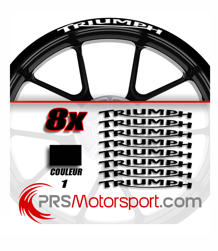Stickers bord de jante TRIUMPH 1