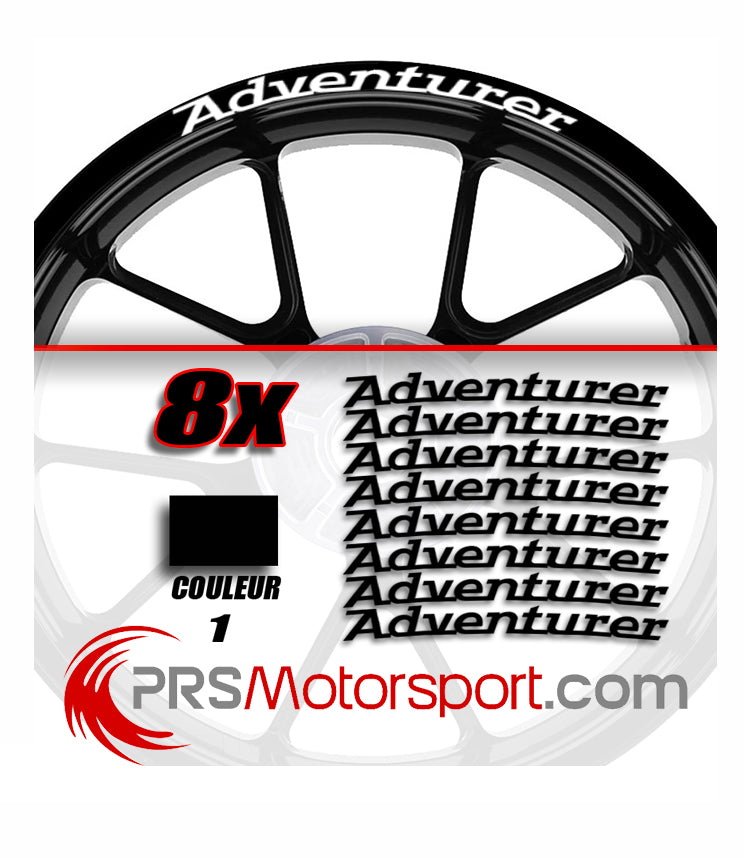 Stickers bord de jante TRIUMPH ADVENTURER