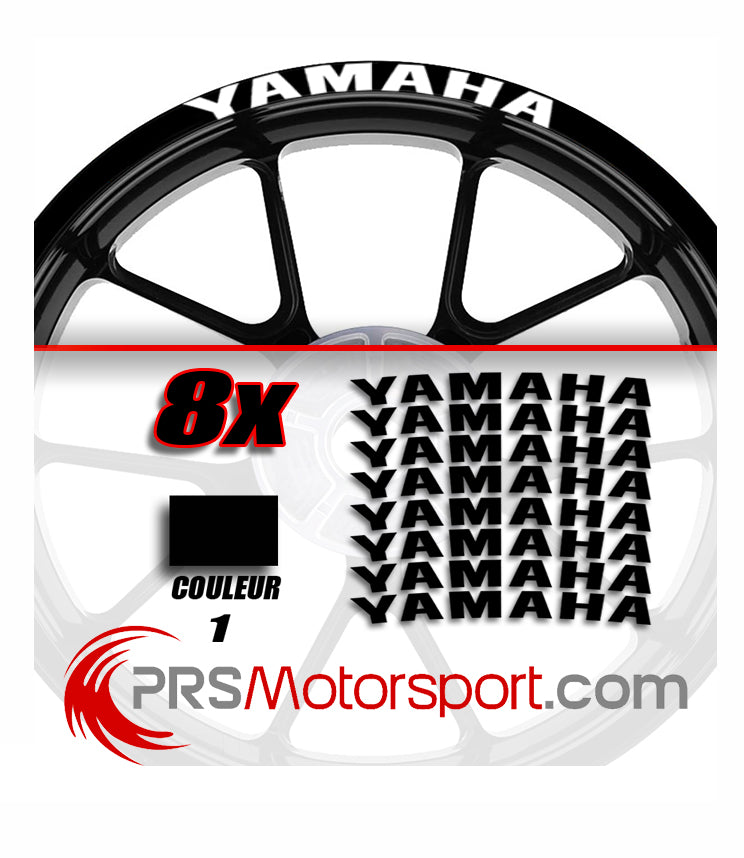 Stickers bord de jante YAMAHA