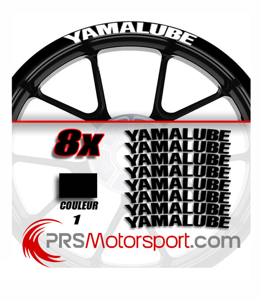 Stickers bord de jante YAMALUBE