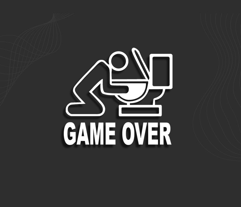 Stickers GAME OVER