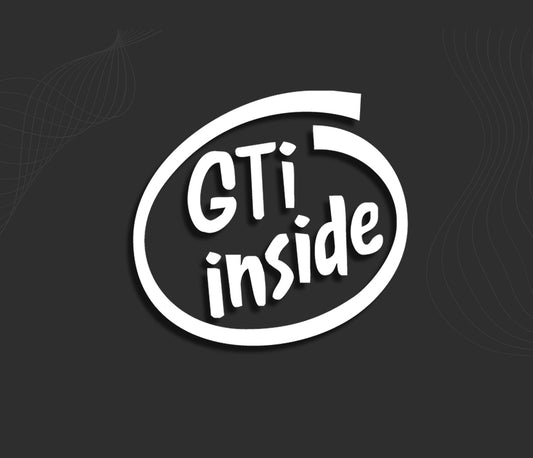 Stickers GTI INSIDE
