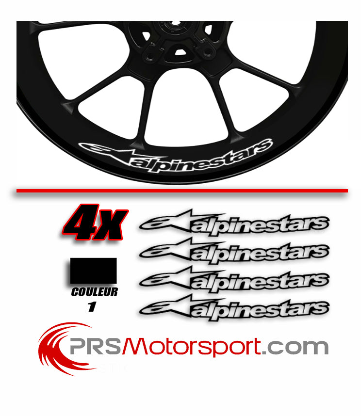 Stickers Intérieur jante ALPINESTARS