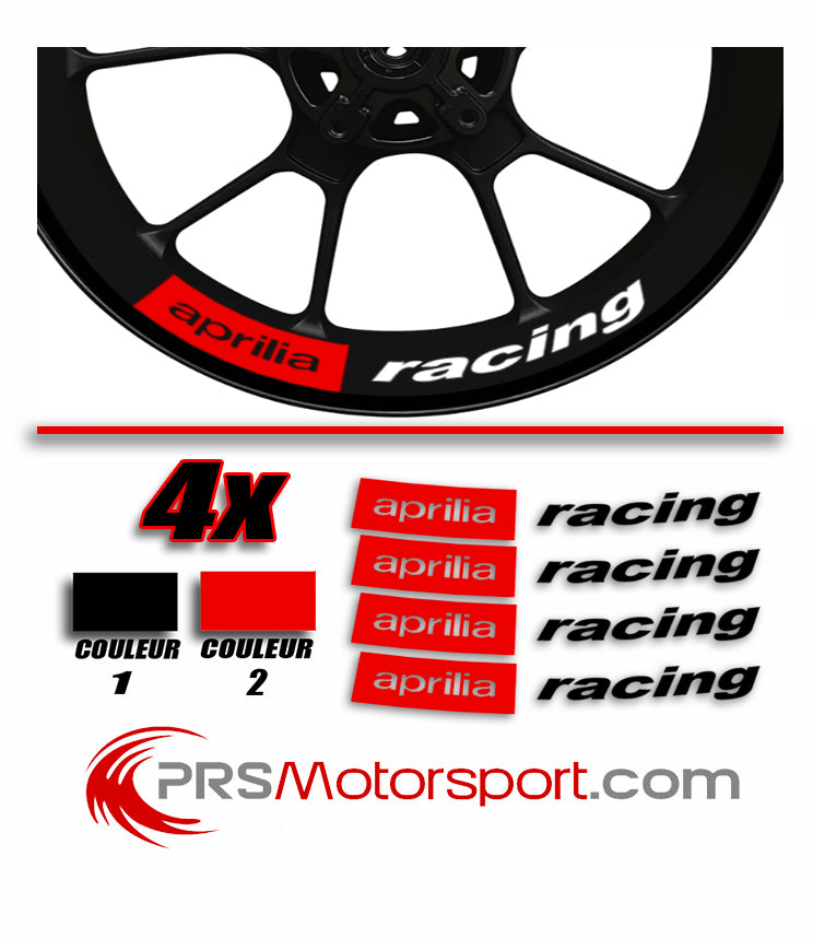 Stickers Intérieur jante APRILIA RACING 1