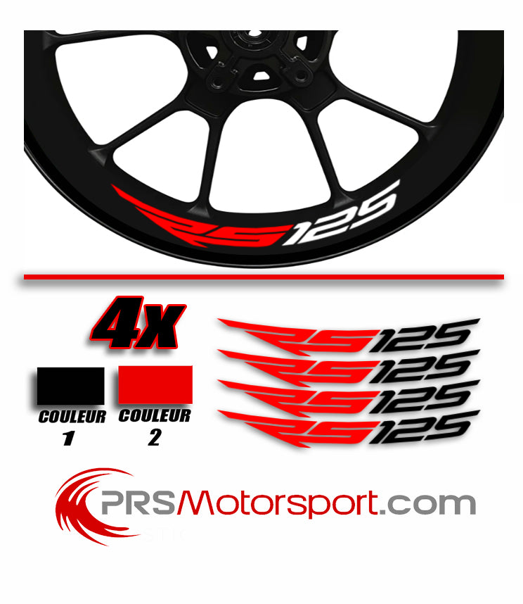 Stickers Intérieur jante APRILIA RS 125