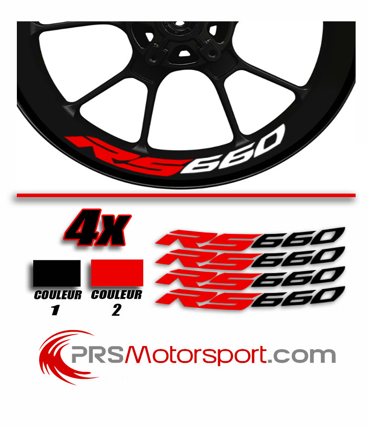 Stickers Intérieur jante APRILIA RS 660