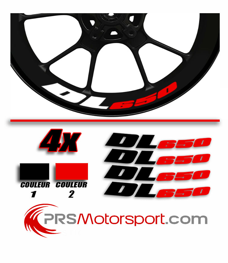 Stickers Intérieur jante SUZUKI DL650