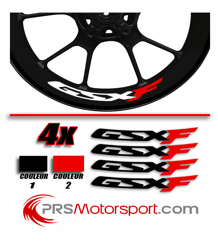 Stickers Intérieur jante SUZUKI GSXF 1