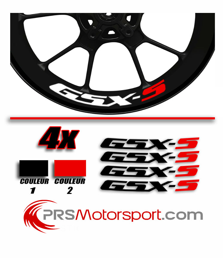 Stickers Intérieur jante SUZUKI GSX-S 2