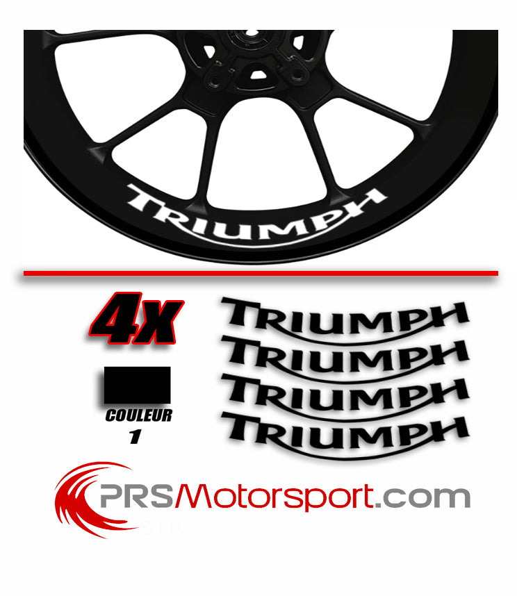 Stickers Intérieur jante TRIUMPH