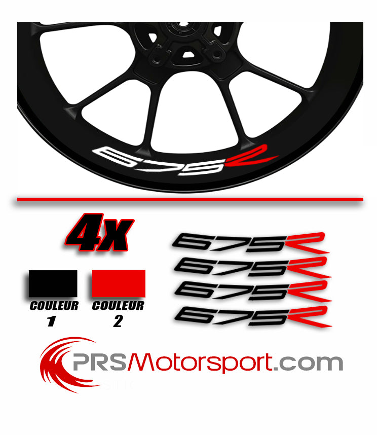 Stickers Intérieur jante TRIUMPH 675R