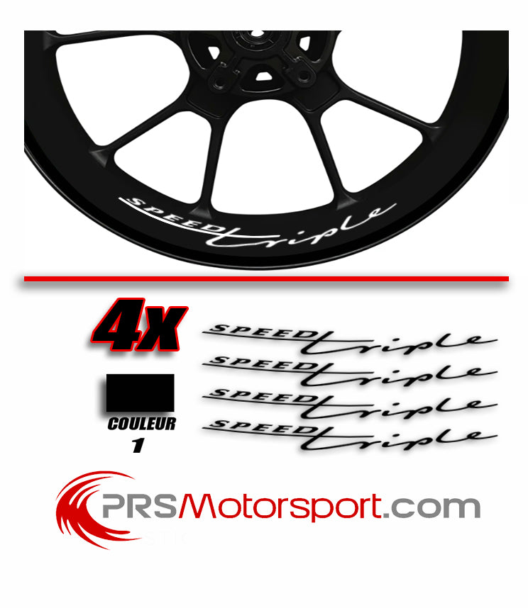 Stickers Intérieur jante TRIUMPH SPEED TRIPLE