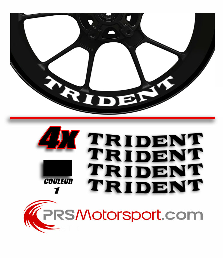Stickers Intérieur jante TRIUMPH TRIDENT