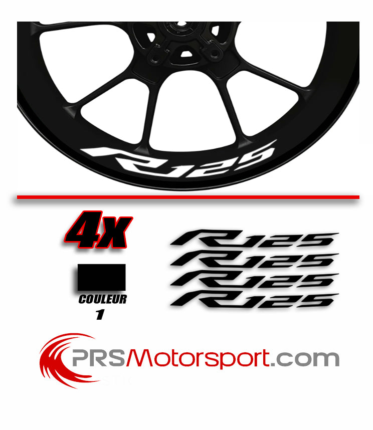 Stickers Intérieur jante YAMAHA R125
