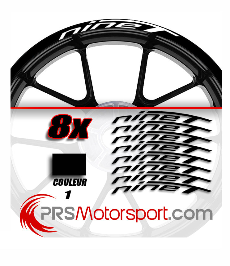 Stickers bord de jante BMW NINE T