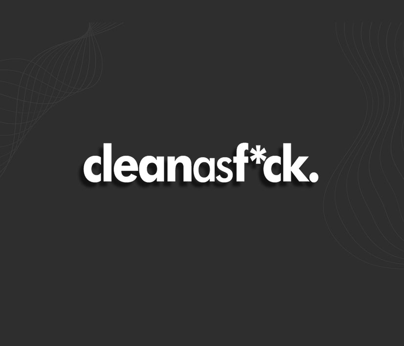 Stickers CLEAN AS F*CK