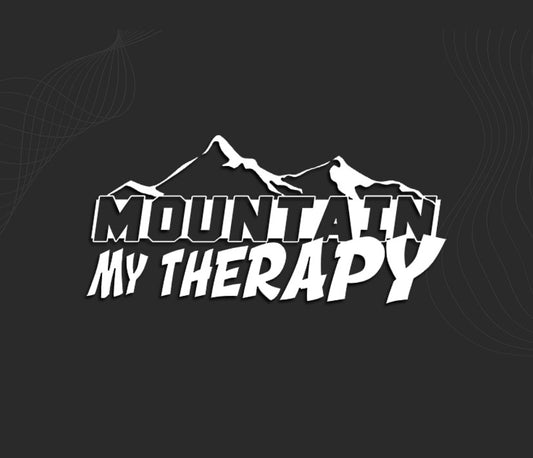 stickers montagne van ligne, autocollant mountain my therapy.