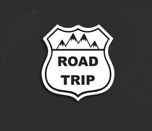 autocollant van life pas cher, stickers road trip route 66, decalcomanie carrosserie camping car.