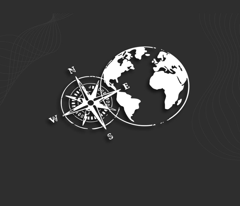 Stickers PLANETE ROSE DES VENTS