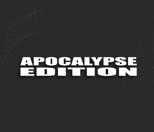 autocollant apocalypse edition, decal 4x4. 