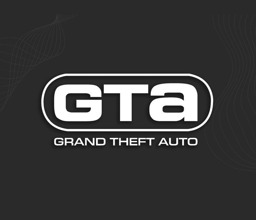Autocollant GTA GRAND THEFT AUTO stickers.