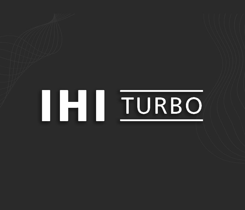 Autocollant logo IHI TURBO stickers voiture.
