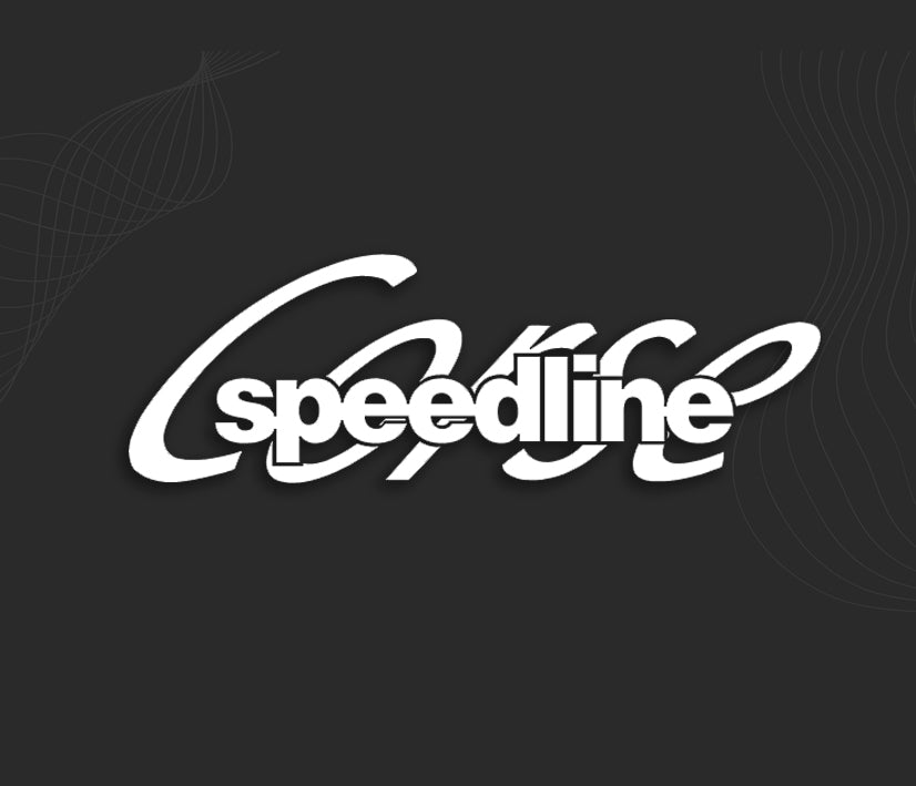 Autocollant SPEEDLINE Corse jante voiture rallye stickers.