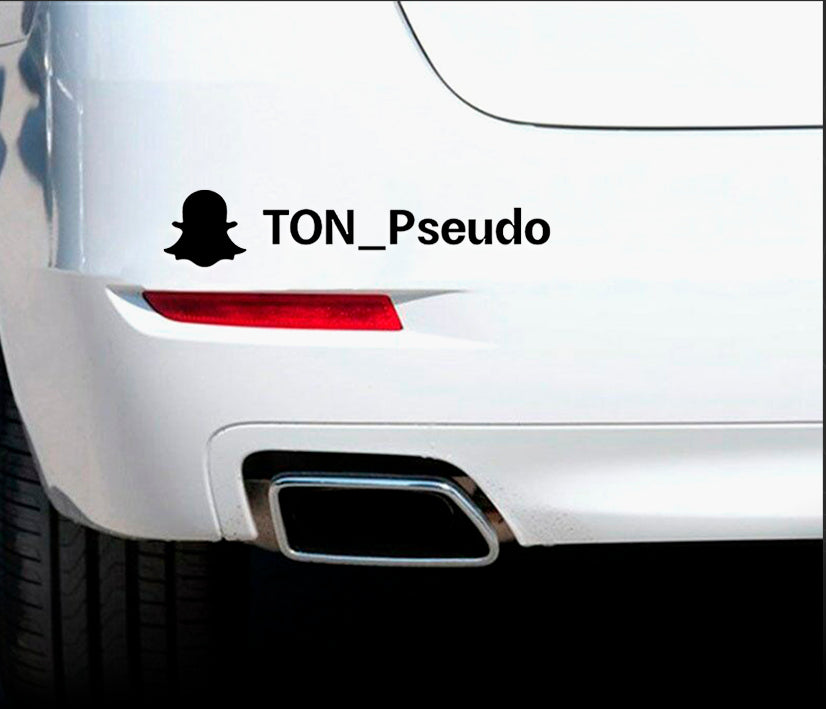 Autocollant reseau sociaux. Stickers instagram, snap, facebook, tiktok.