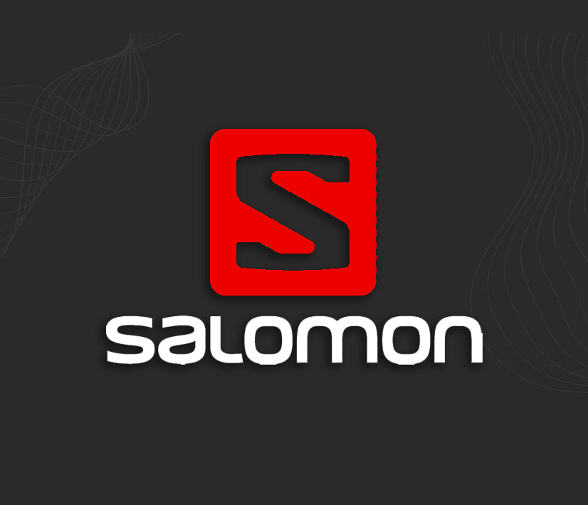 Autocollant logo SALOMON, stickers voiture rallye.