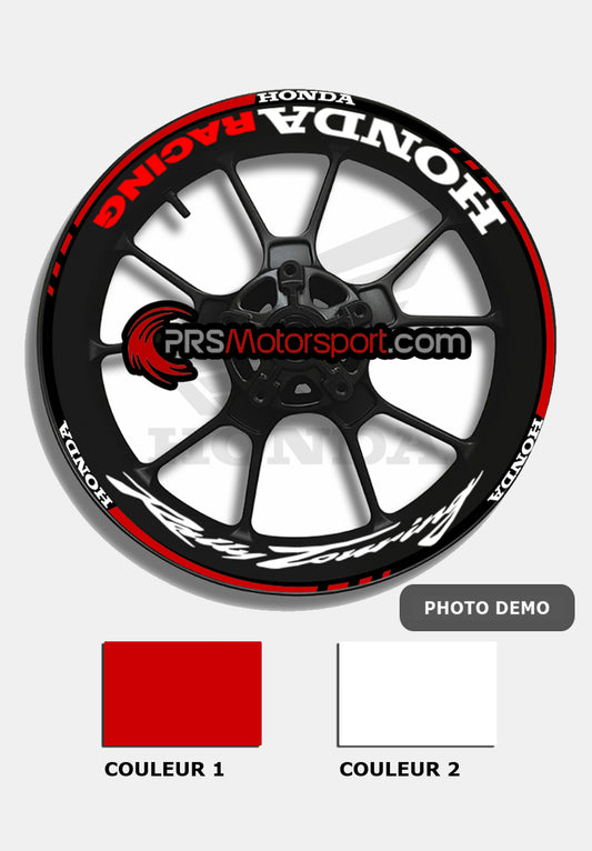 liseret jante moto honda racing. Stickers honda.