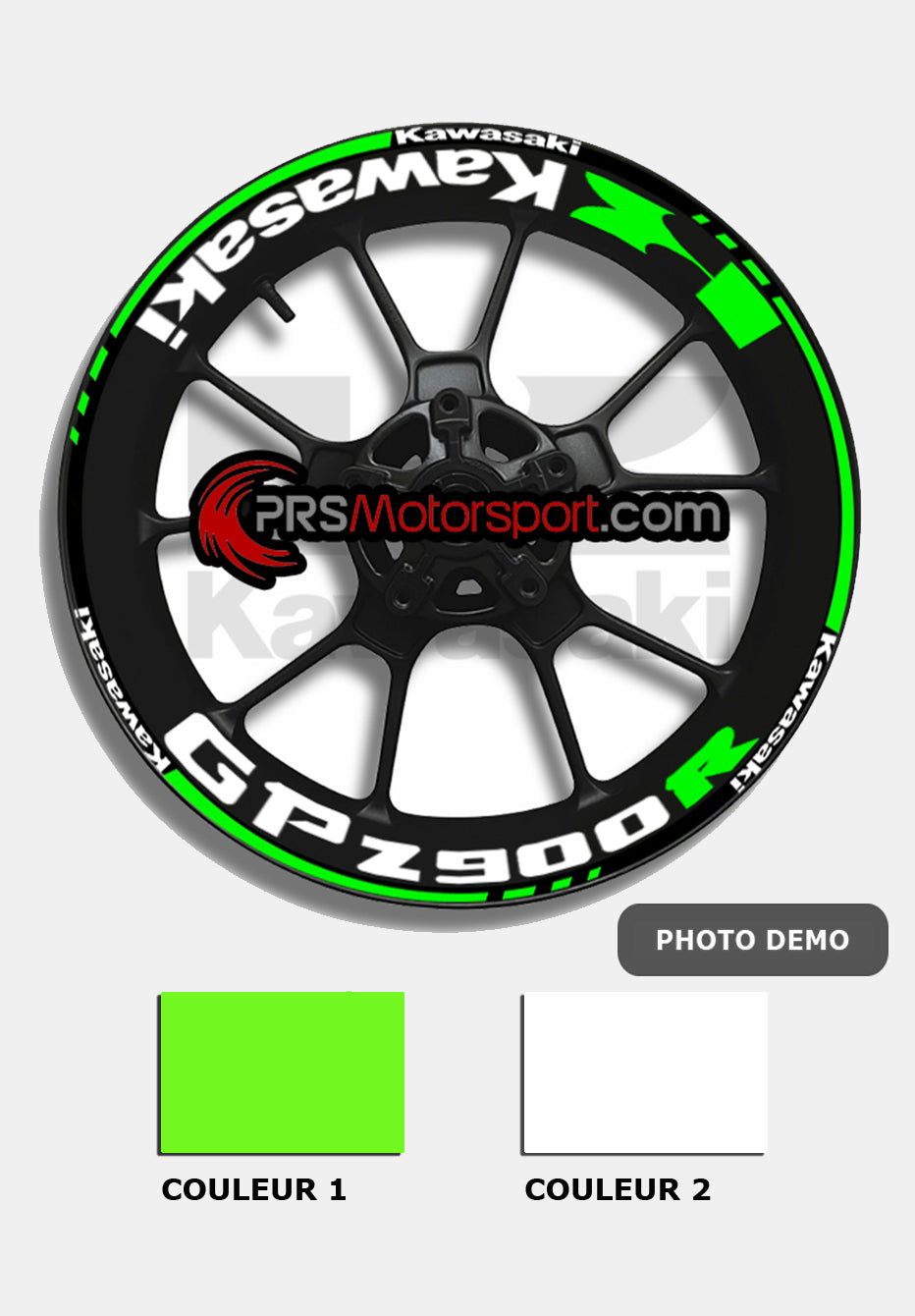 KIT déco jante KAWASAKI GPZ 900R