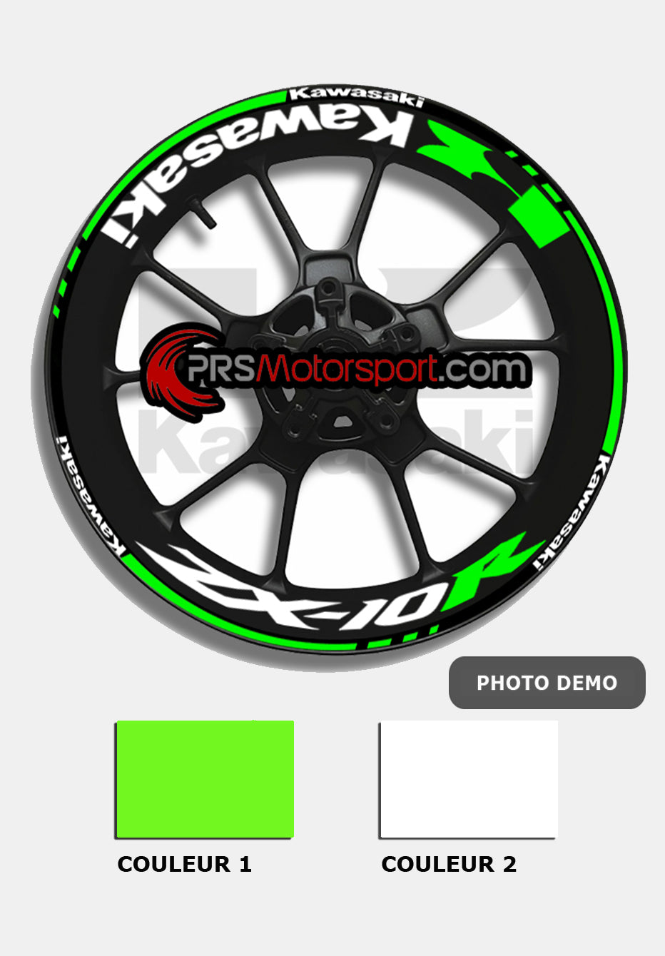 liseret jante moto kawasaki. Autocollant moto kawasaki zx-10r.