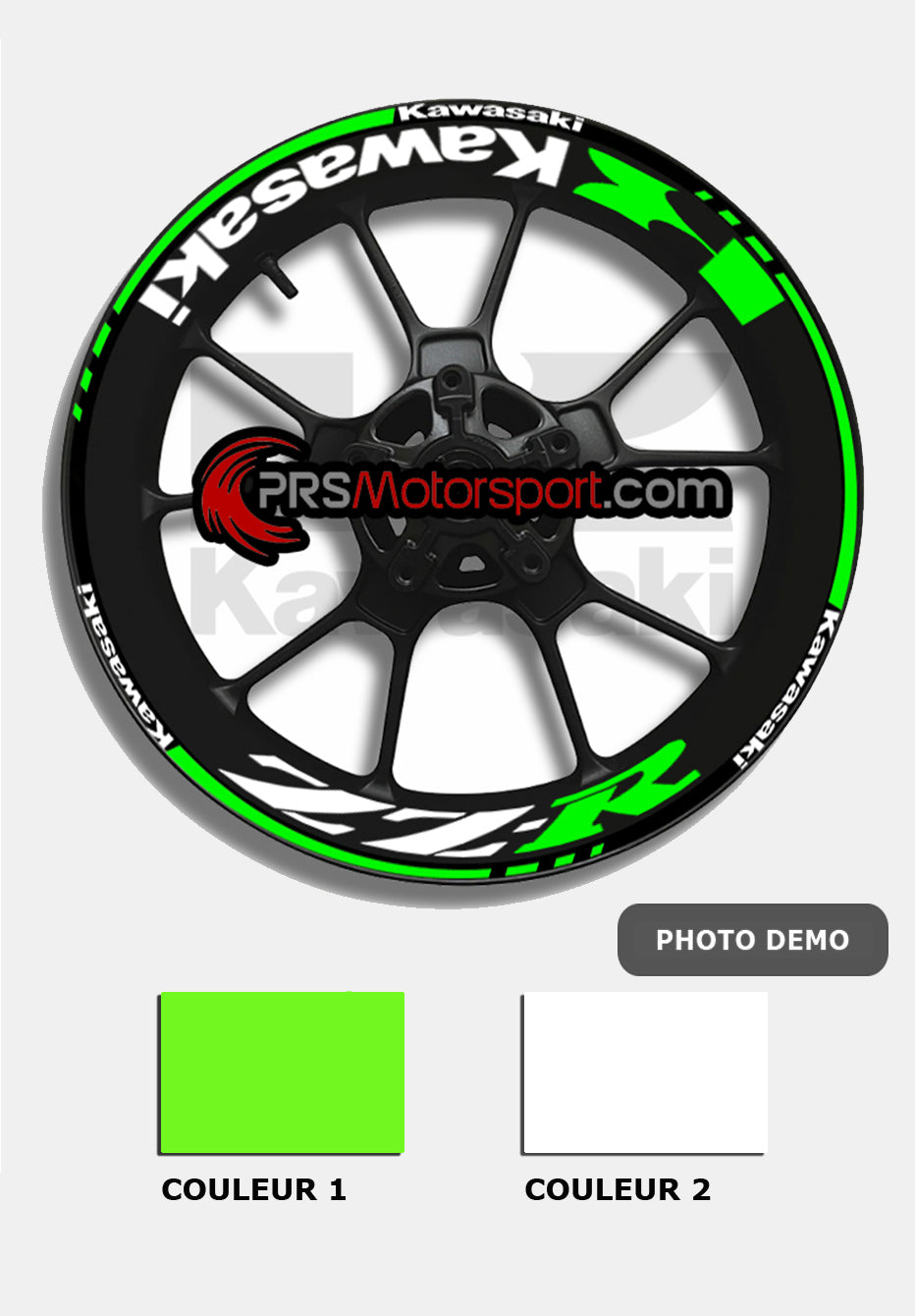 liseret jante kawasaki. Autocollant moto kawasaki zzr.