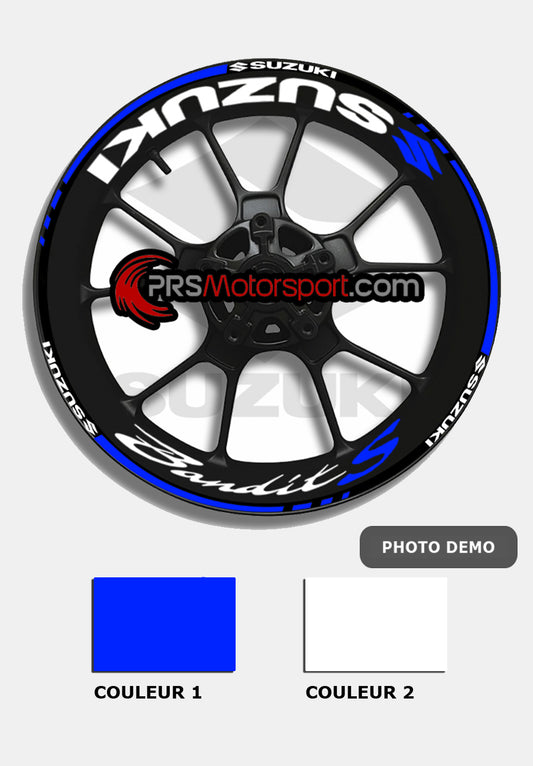 stickers moto pour jante. Autocollant moto suzuki bandit S
