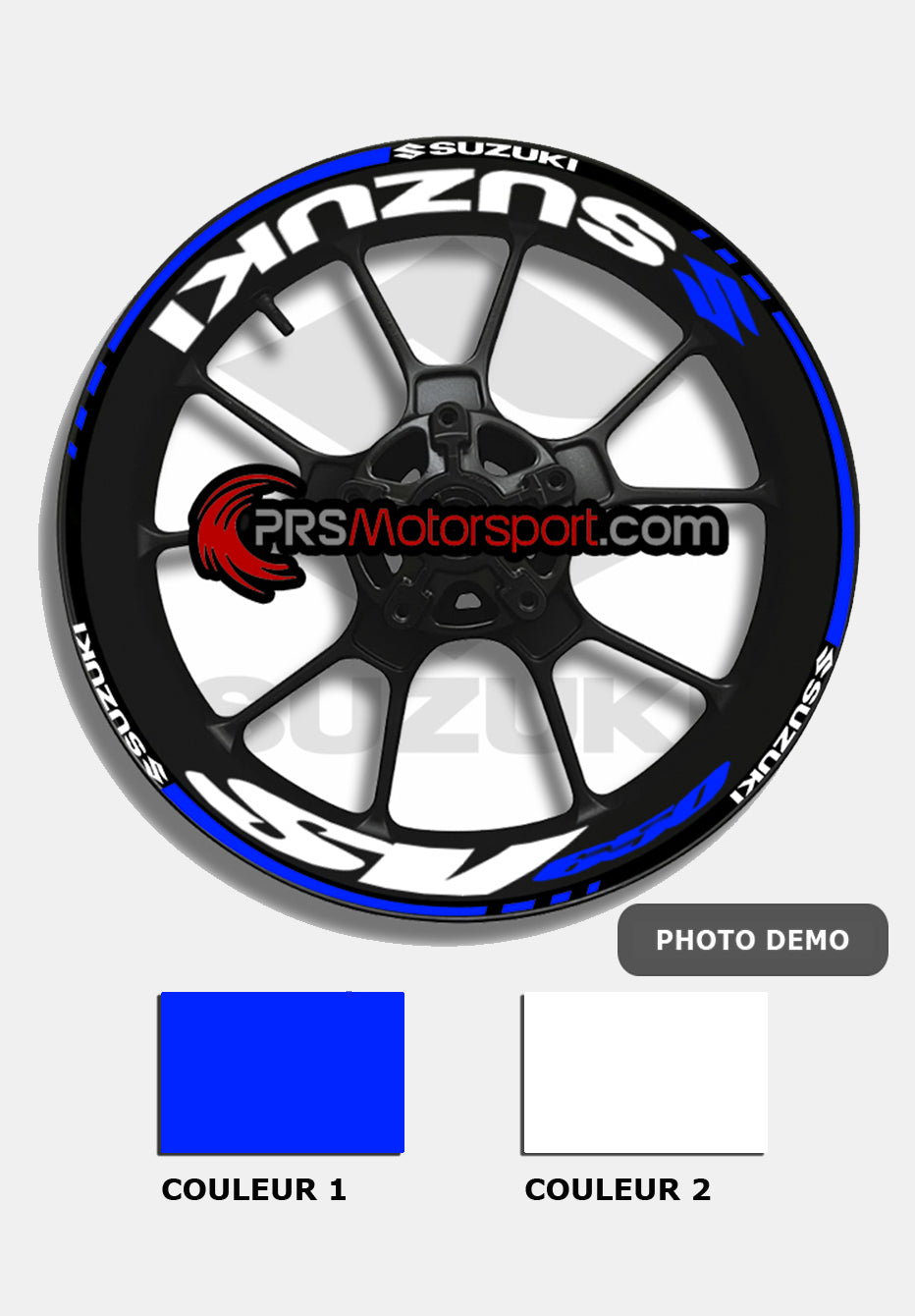 stickers liseret jante moto suzuki. Autocollant moto jante suzuki sv 650