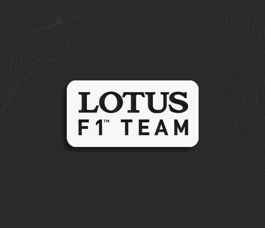 autocollant voiture LOTUS F1 Team, decalcomanie carrosserie automobile.