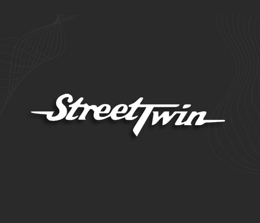 logo autocollant moto triumph stickers street twin.